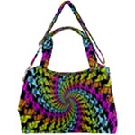 3d Grateful Dead 90 s Neon Dancing Bears Double Compartment Shoulder Bag