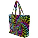 3d Grateful Dead 90 s Neon Dancing Bears Zip Up Canvas Bag