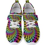 3d Grateful Dead 90 s Neon Dancing Bears Men s Velcro Strap Shoes