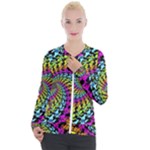 3d Grateful Dead 90 s Neon Dancing Bears Casual Zip Up Jacket