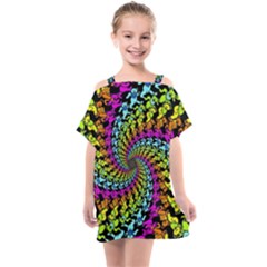 Kids  One Piece Chiffon Dress 