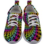 3d Grateful Dead 90 s Neon Dancing Bears Kids Athletic Shoes