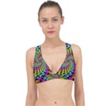 3d Grateful Dead 90 s Neon Dancing Bears Classic Banded Bikini Top