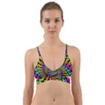 3d Grateful Dead 90 s Neon Dancing Bears Wrap Around Bikini Top