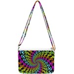 3d Grateful Dead 90 s Neon Dancing Bears Double Gusset Crossbody Bag