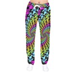 3d Grateful Dead 90 s Neon Dancing Bears Women Velvet Drawstring Pants