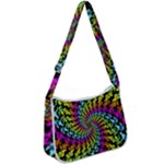 3d Grateful Dead 90 s Neon Dancing Bears Zip Up Shoulder Bag