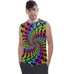 3d Grateful Dead 90 s Neon Dancing Bears Men s Regular Tank Top