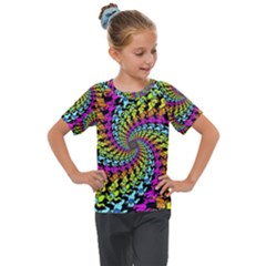 Kids  Mesh Piece T-Shirt 