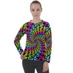 3d Grateful Dead 90 s Neon Dancing Bears Women s Long Sleeve Raglan T-Shirt