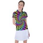 3d Grateful Dead 90 s Neon Dancing Bears Women s Polo T-Shirt