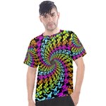 3d Grateful Dead 90 s Neon Dancing Bears Men s Sport Top