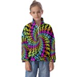 3d Grateful Dead 90 s Neon Dancing Bears Kids  Half Zip Hoodie