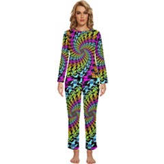 Womens  Long Sleeve Lightweight Pajamas Set 