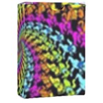 3d Grateful Dead 90 s Neon Dancing Bears Playing Cards Single Design (Rectangle) with Custom Box