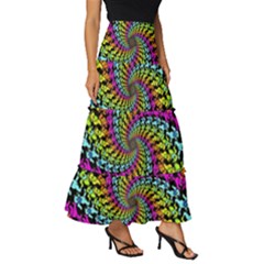 Tiered Ruffle Maxi Skirt 