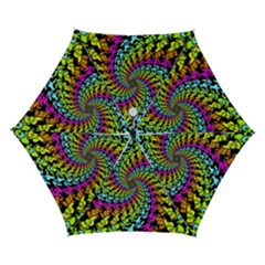 3d Grateful Dead 90 s Neon Dancing Bears Automatic Folding Umbrella with Case (Small) from ArtsNow.com