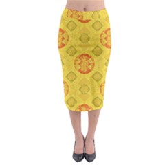 Midi Pencil Skirt 