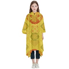 Art Pattern Design Background Kids  Hooded Rain Ponchos from ArtsNow.com