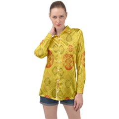 Long Sleeve Satin Shirt 