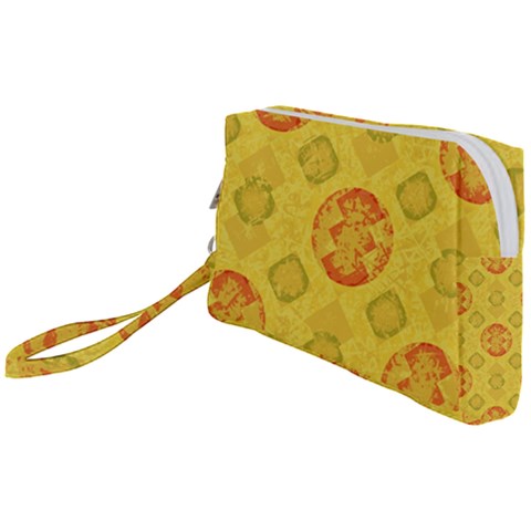 Art Pattern Design Background Wristlet Pouch Bag (Small) from ArtsNow.com