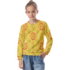 Kids  Long Sleeve T-Shirt with Frill  