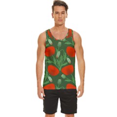 Men s Wide Collar Tank Top 