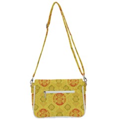 Shoulder Bag with Back Zipper 