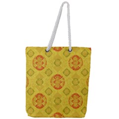 Full Print Rope Handle Tote (Large) 