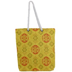 Full Print Rope Handle Tote (Large) 