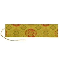 Art Pattern Design Background Roll Up Canvas Pencil Holder (L) from ArtsNow.com