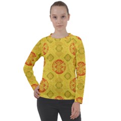 Art Pattern Design Background Women s Long Sleeve Raglan T