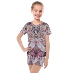 Kids  Mesh T-Shirt and Shorts Set 