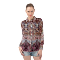 Long Sleeve Chiffon Shirt 