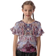 Kids  Cut Out Flutter Sleeves 