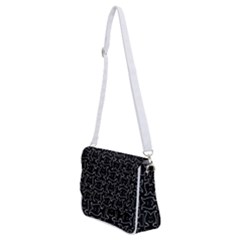 Shoulder Bag with Back Zipper 