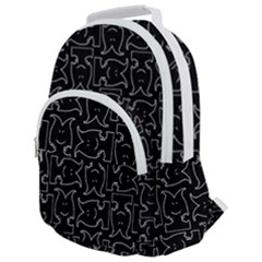 Rounded Multi Pocket Backpack 