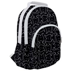 Rounded Multi Pocket Backpack 