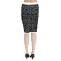 Midi Wrap Pencil Skirt 