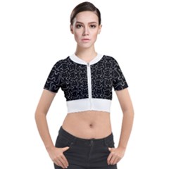 Short Sleeve Cropped Jacket 