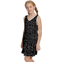 Kids  Sleeveless Tiered Mini Dress 