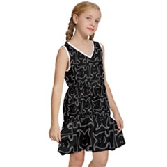 Kids  Sleeveless Tiered Mini Dress 