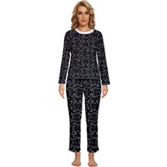 Womens  Long Sleeve Lightweight Pajamas Set 