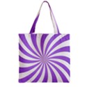 Zipper Grocery Tote Bag 