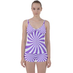 Tie Front Two Piece Tankini 