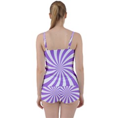 Tie Front Two Piece Tankini 