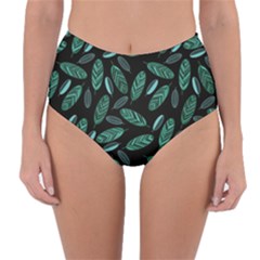 Reversible High-Waist Bikini Bottoms 