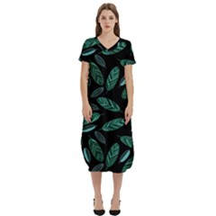 T-Shirt Midi Dress With Pockets 