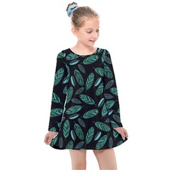 Kids  Long Sleeve Dress 