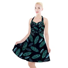 Halter Party Swing Dress  